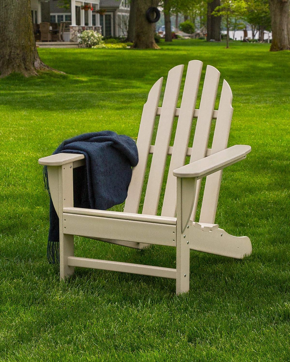 image:imagePOLYWOOD AD4030MA Classic Outdoor Adirondack Chair MahoganyCrimson Red