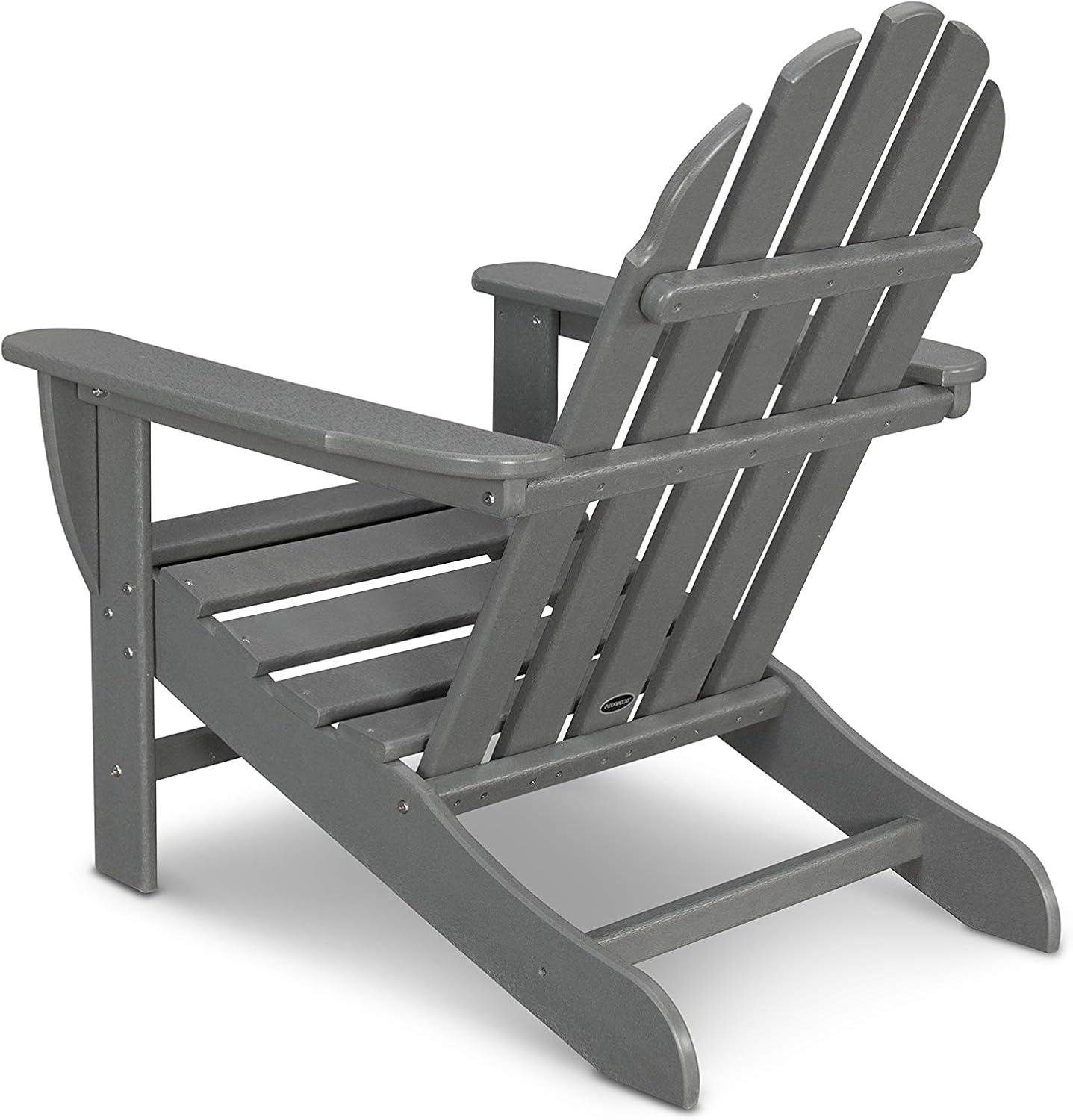 image:imagePOLYWOOD AD4030MA Classic Outdoor Adirondack Chair MahoganyCrimson Red
