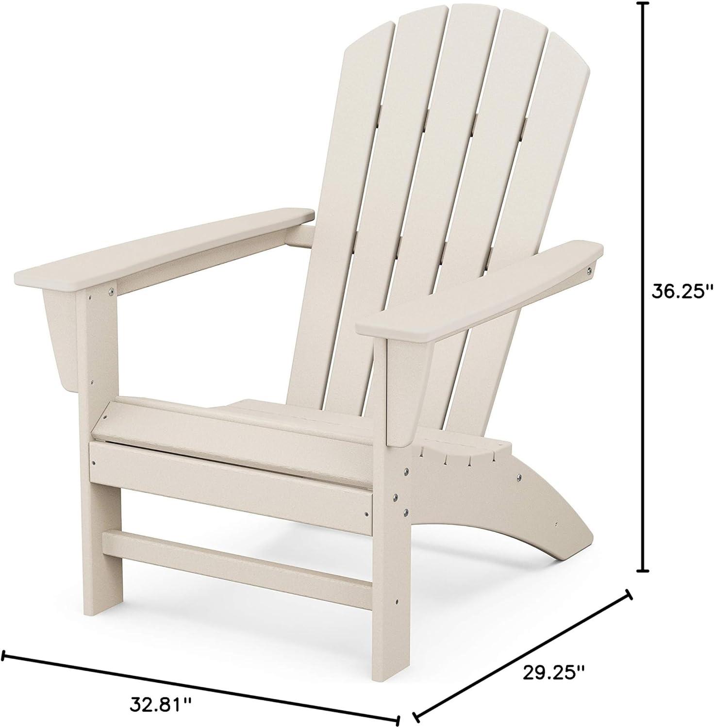 image:imagePOLYWOOD Nautical Adirondack ChairSand