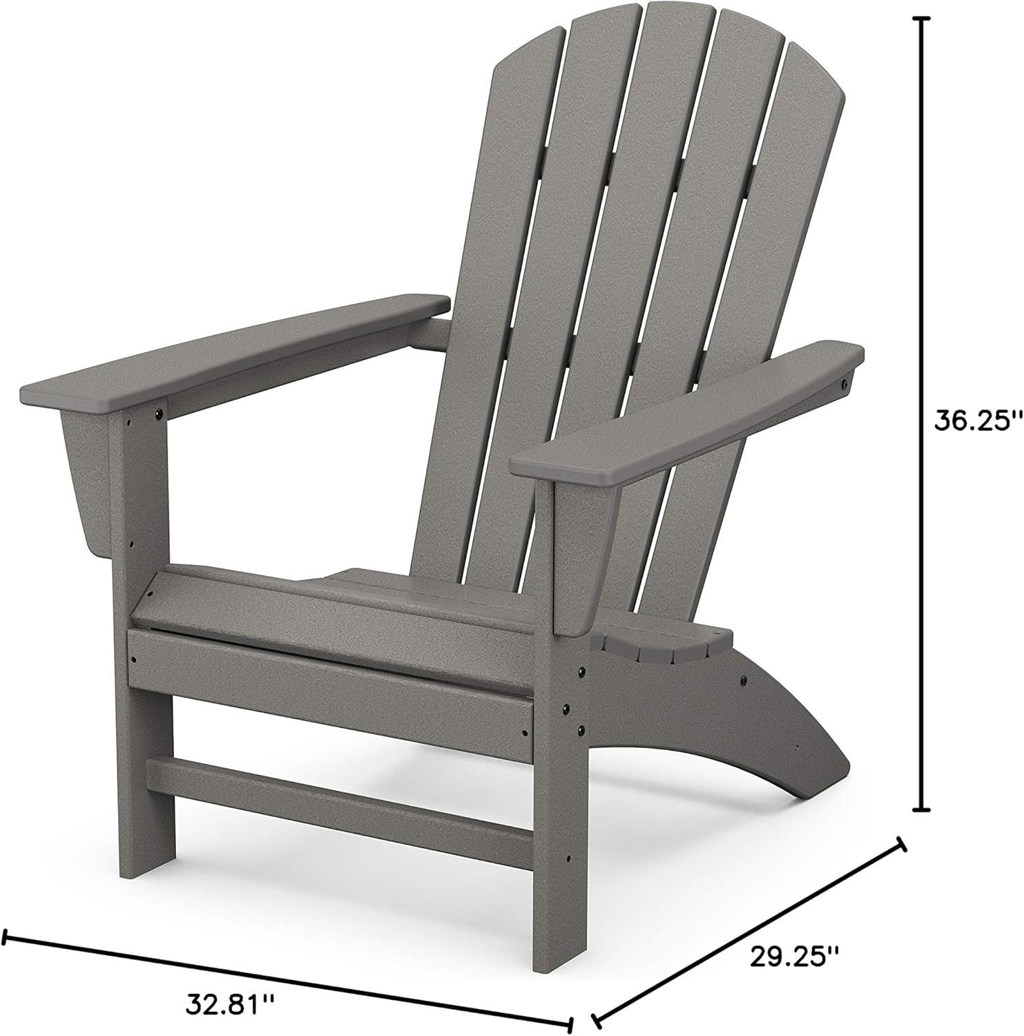 image:imagePOLYWOOD Nautical Adirondack ChairSlate Grey