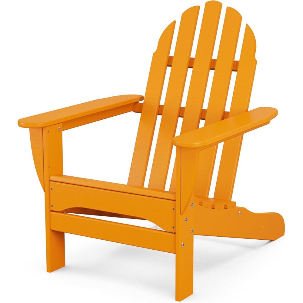image:imagePOLYWOOD AD4030MA Classic Outdoor Adirondack Chair MahoganyTangerine