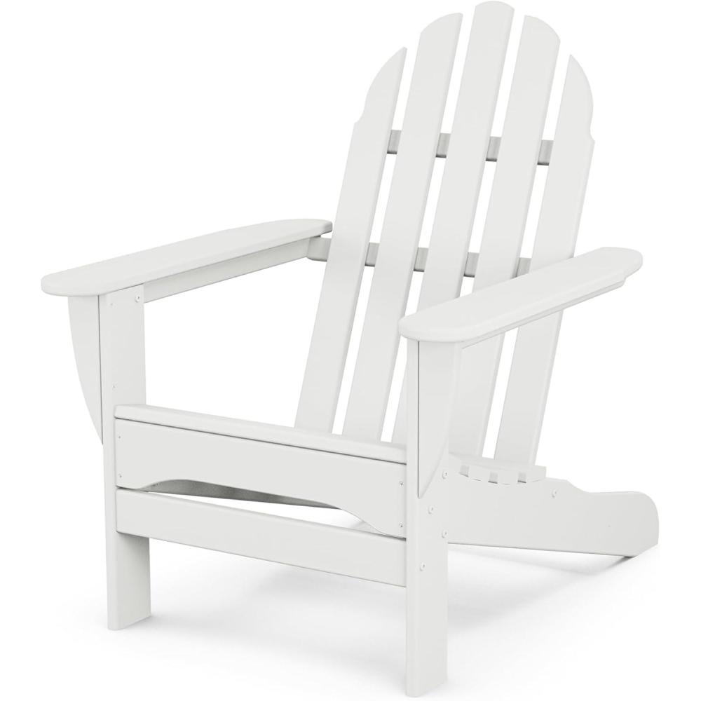 image:imagePOLYWOOD AD4030MA Classic Outdoor Adirondack Chair MahoganyWhite