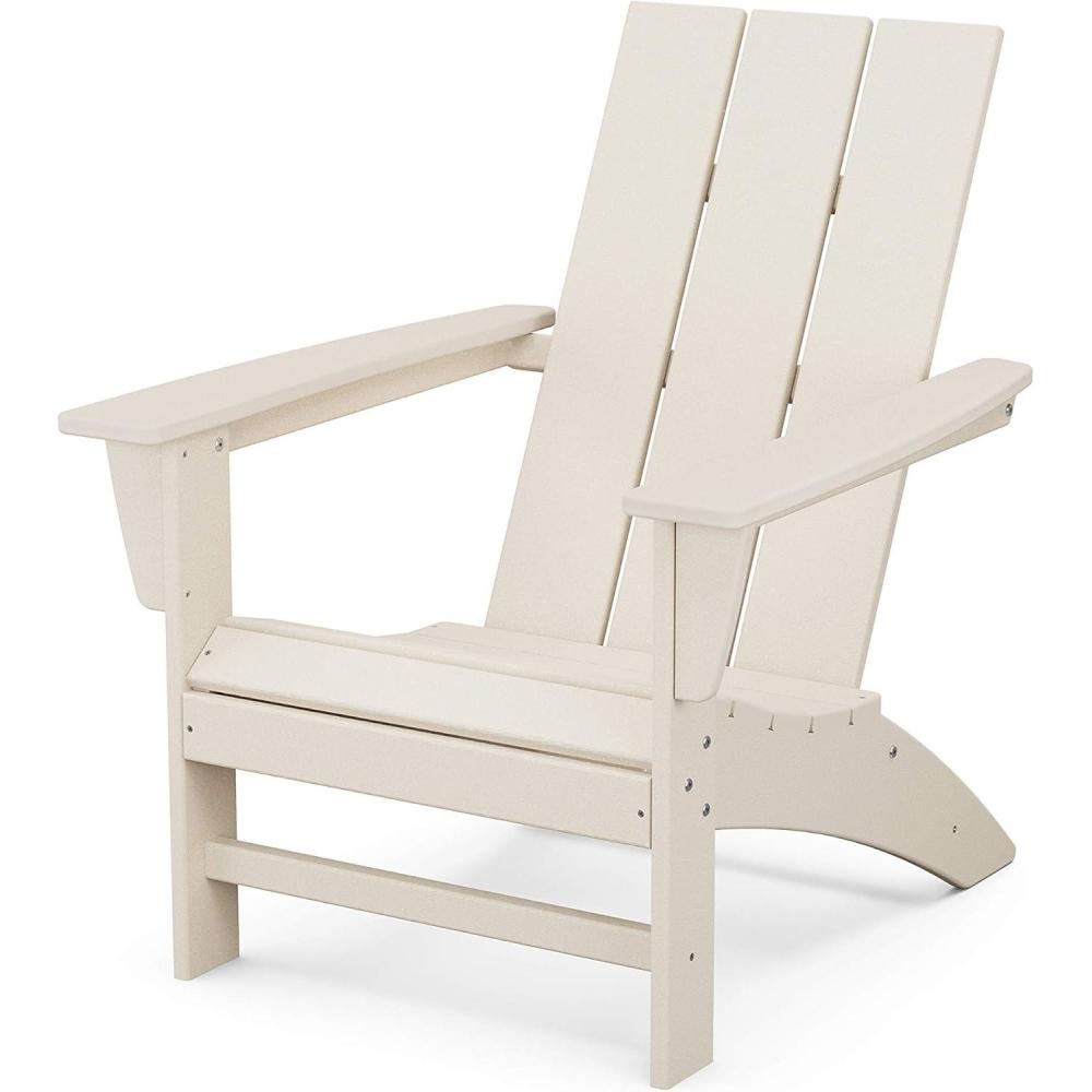 image:imagePOLYWOOD AD420LI Modern Adirondack Chair LimeSand