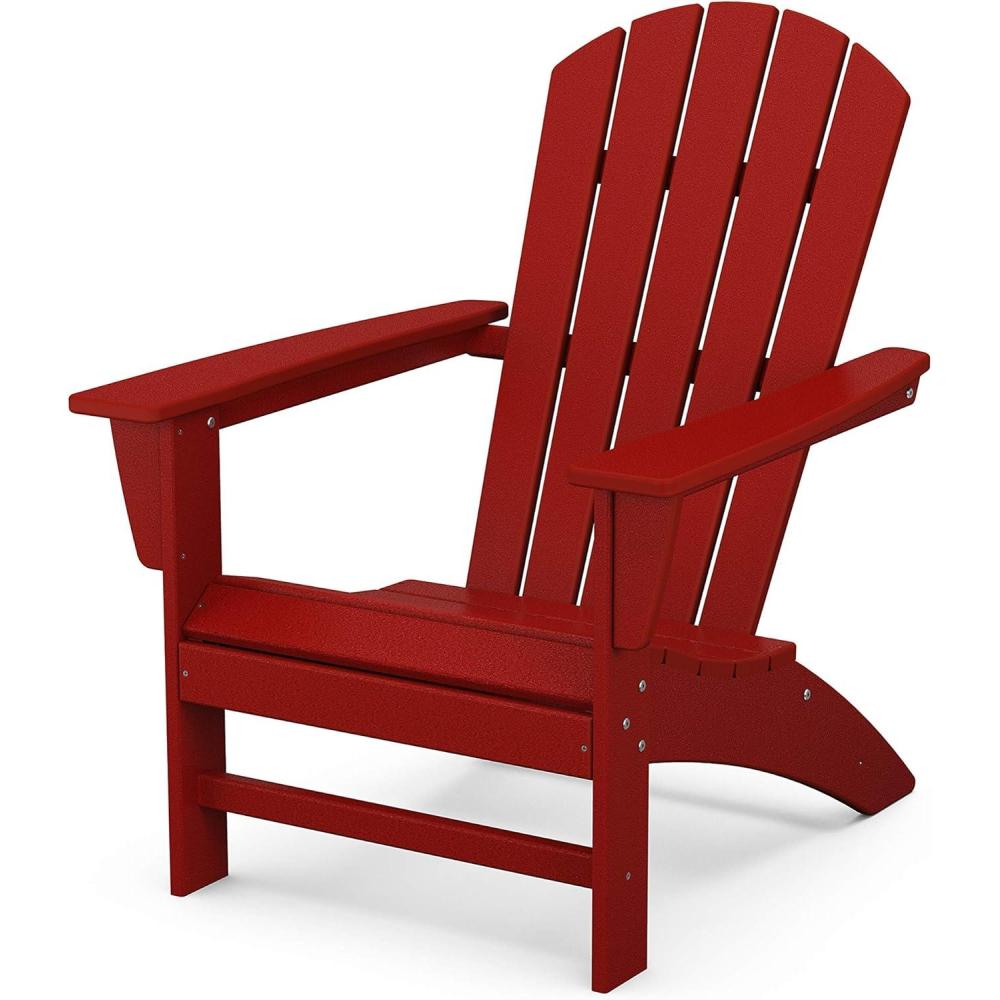 image:imagePOLYWOOD Nautical Adirondack ChairCrimson Red
