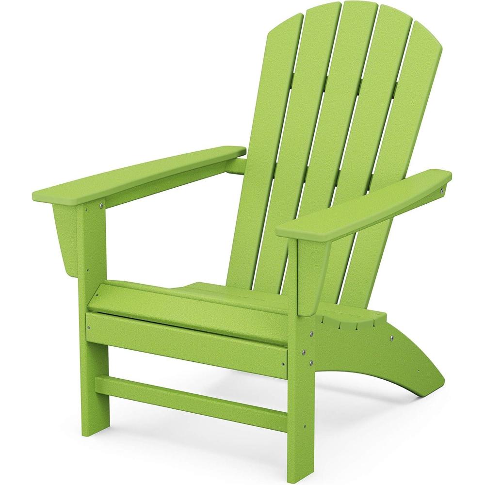 image:imagePOLYWOOD Nautical Adirondack ChairLime