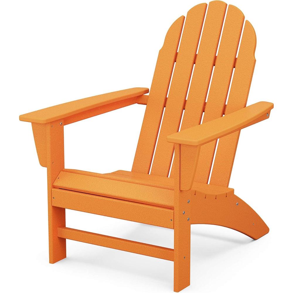 image:imagePolywood Vineyard Adirondack Chair MahoganyTangerine