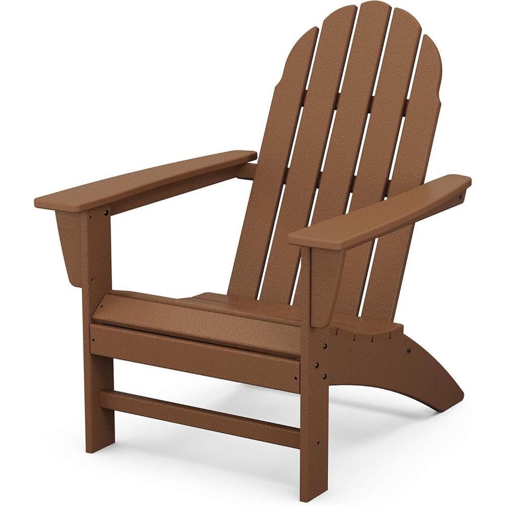 image:imagePolywood Vineyard Adirondack Chair MahoganyTeak