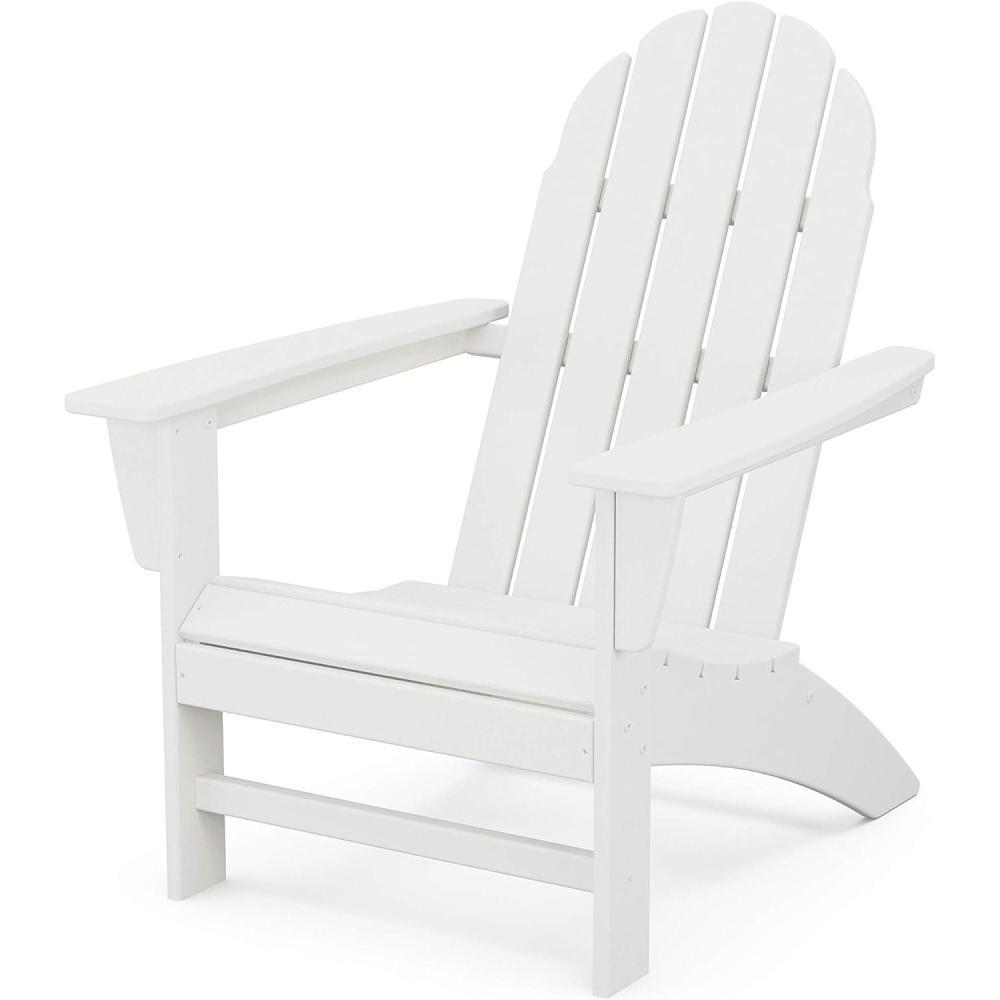 image:imagePolywood Vineyard Adirondack Chair MahoganyWhite