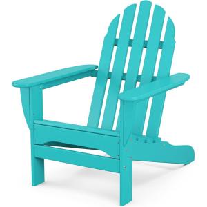 POLYWOOD AD4030MA Classic Outdoor Adirondack Chair, Mahogany(Aruba)