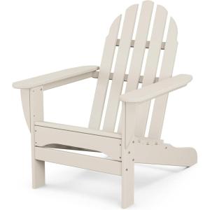 POLYWOOD AD4030MA Classic Outdoor Adirondack Chair, Mahogany(Sand)