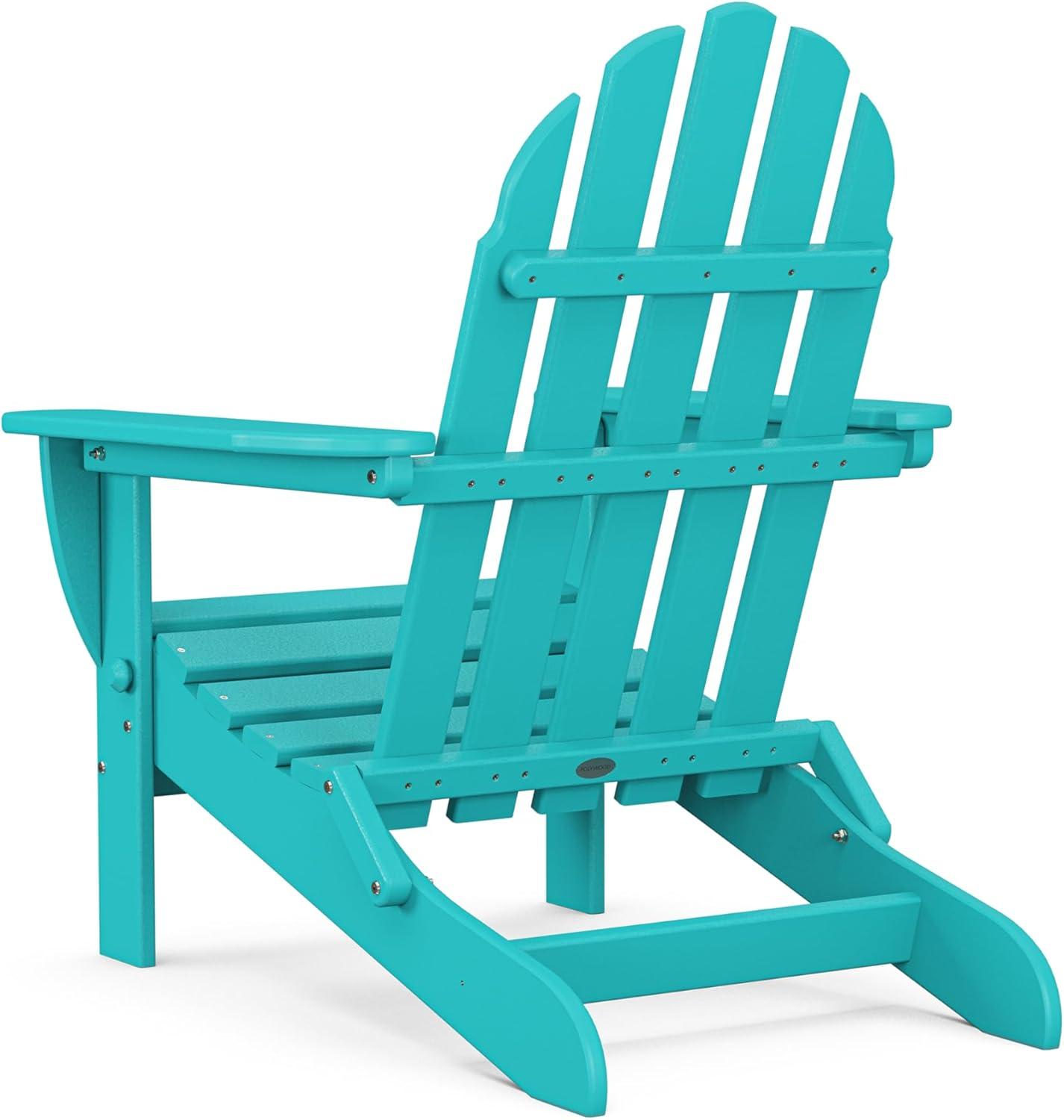 image:imagePOLYWOOD AD5030GY Classic Folding Adirondack Slate GreyAruba