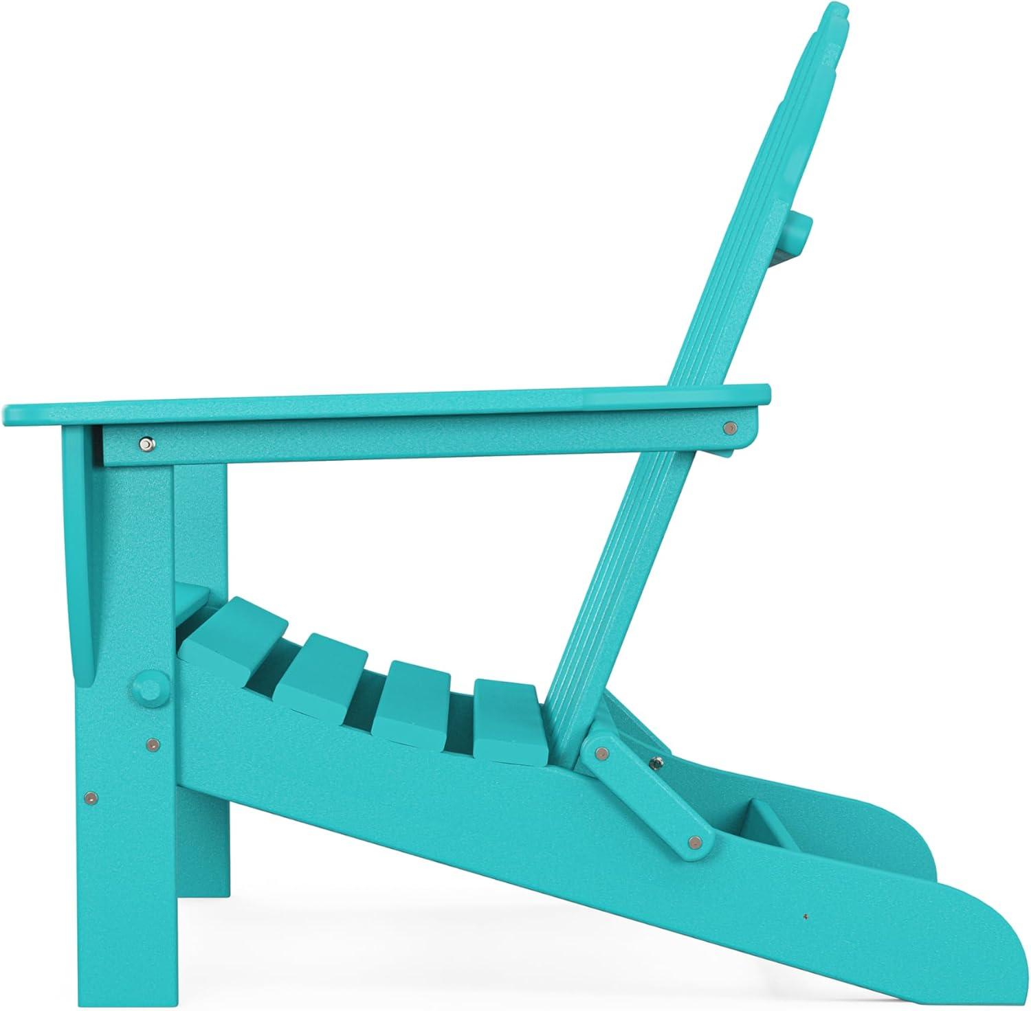 image:imagePOLYWOOD AD5030GY Classic Folding Adirondack Slate GreyAruba