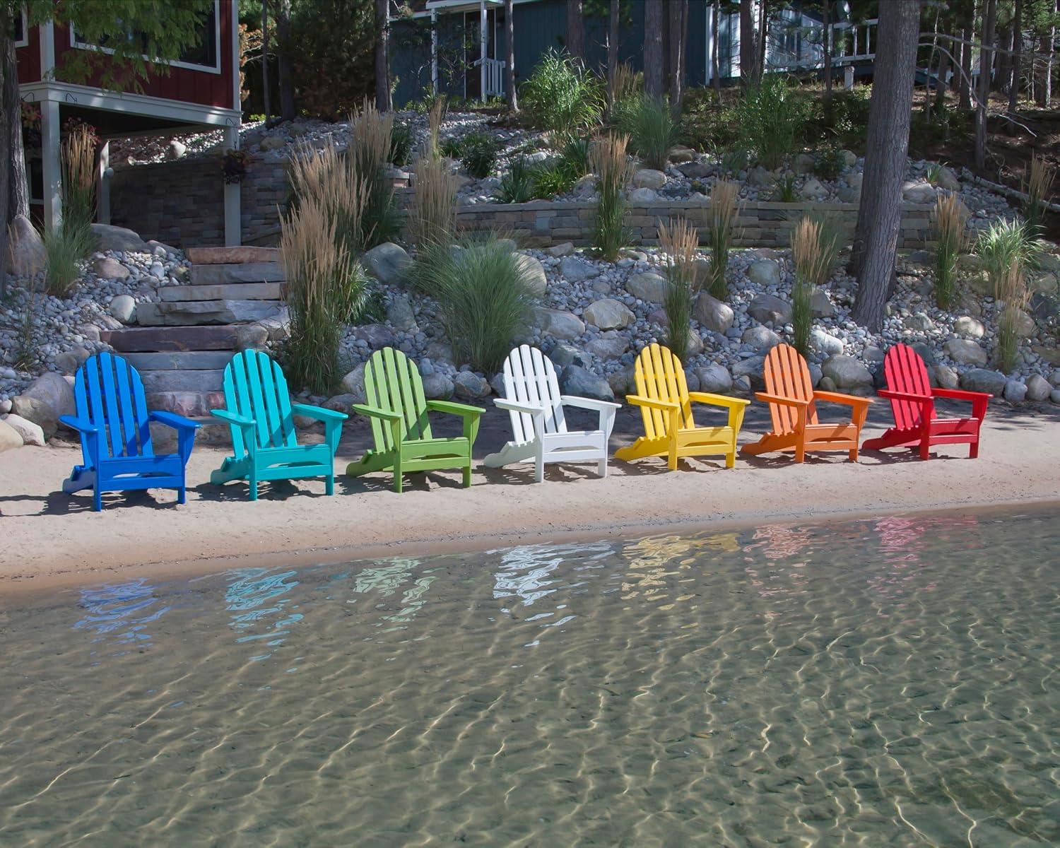 image:imagePOLYWOOD AD5030GY Classic Folding Adirondack Slate GreyAruba