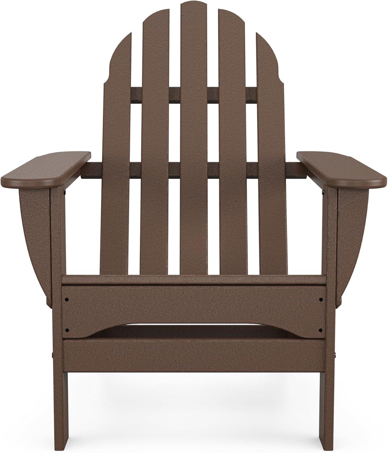 image:imagePOLYWOOD AD5030GY Classic Folding Adirondack Slate GreyMahogany