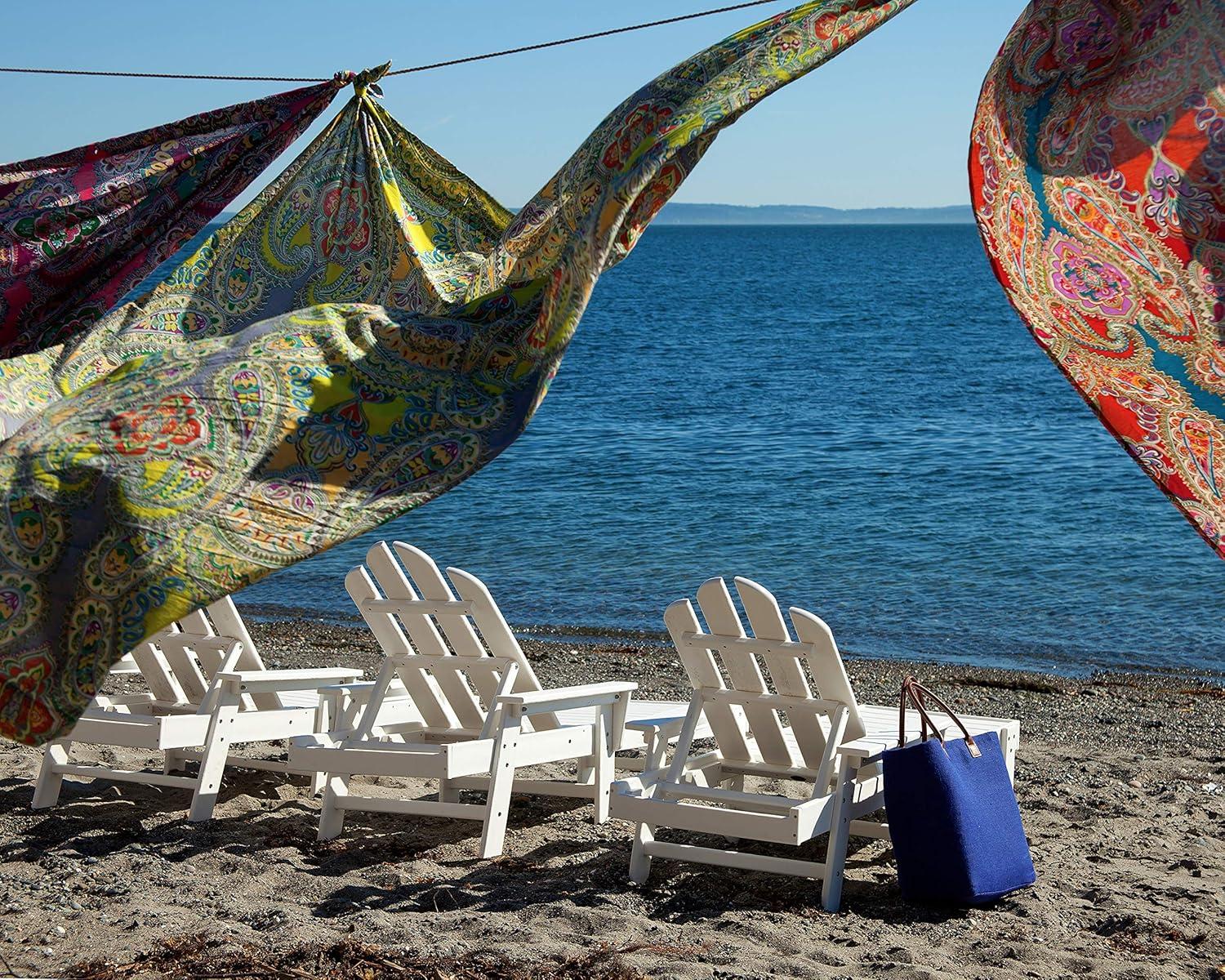 image:imagePOLYWOOD ECC76SR Long Island Chaise Sunset RedLemon