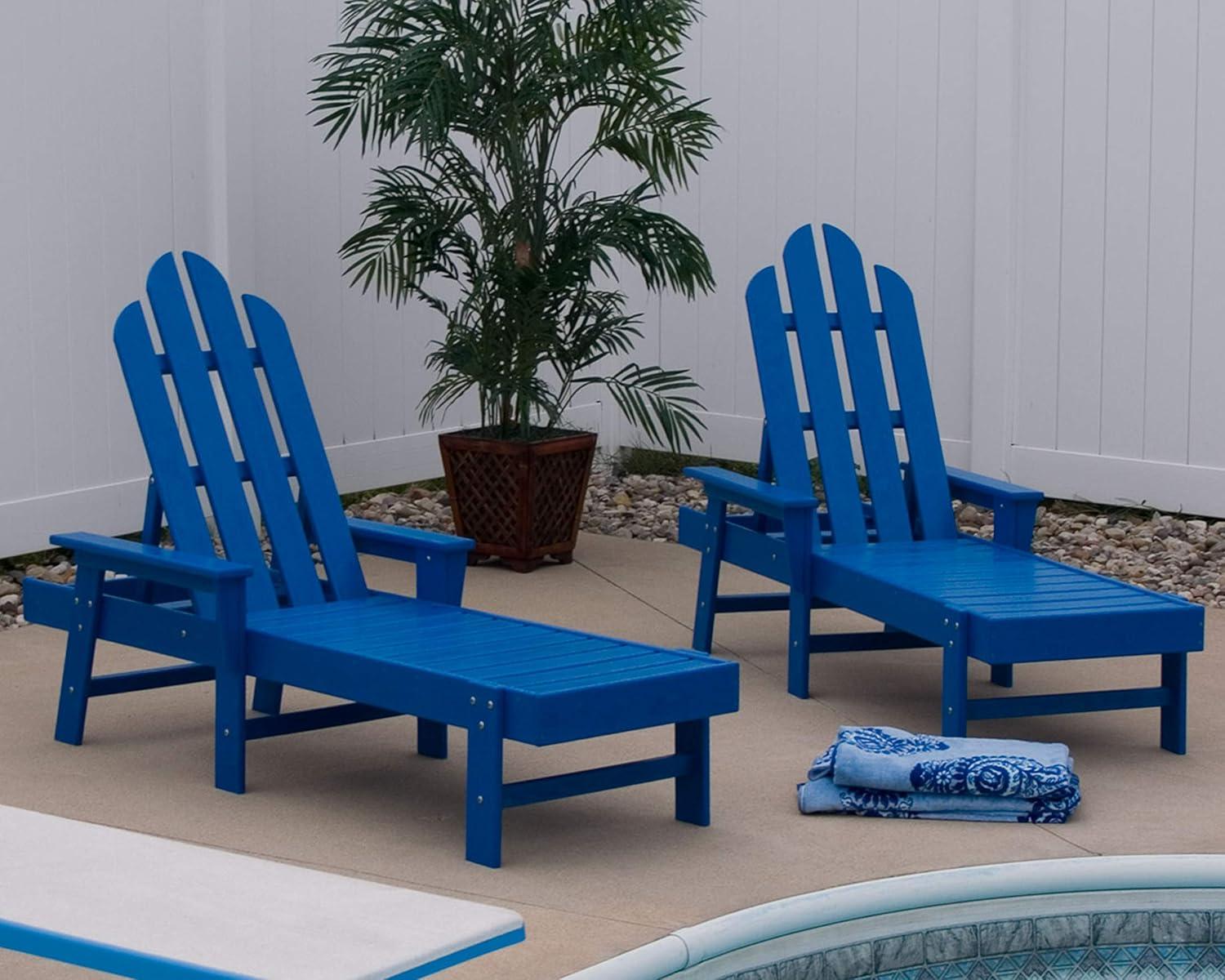 image:imagePOLYWOOD ECC76SR Long Island Chaise Sunset RedSand