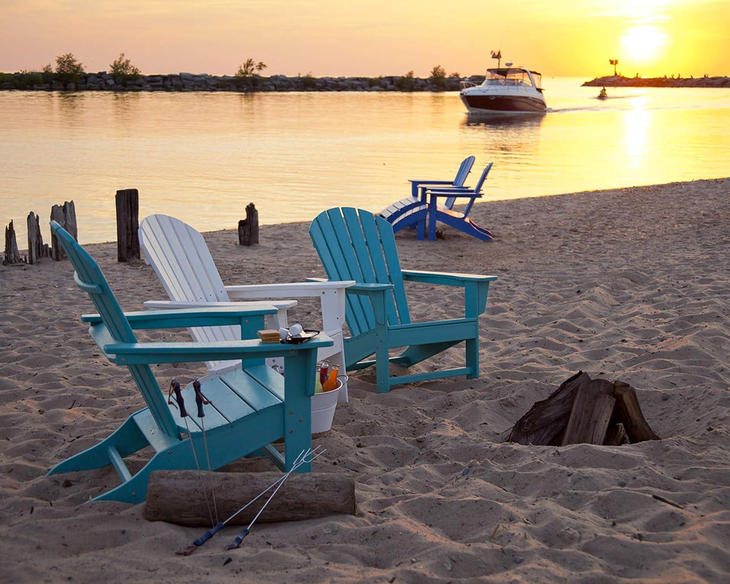 image:imagePOLYWOOD SBA15GY South Beach Adirondack ChairMahogany