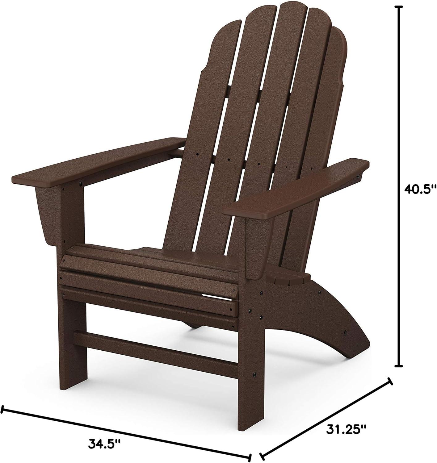 image:imagePOLYWOOD Vineyard Curveback Adirondack Chair in MahoganyMahogany