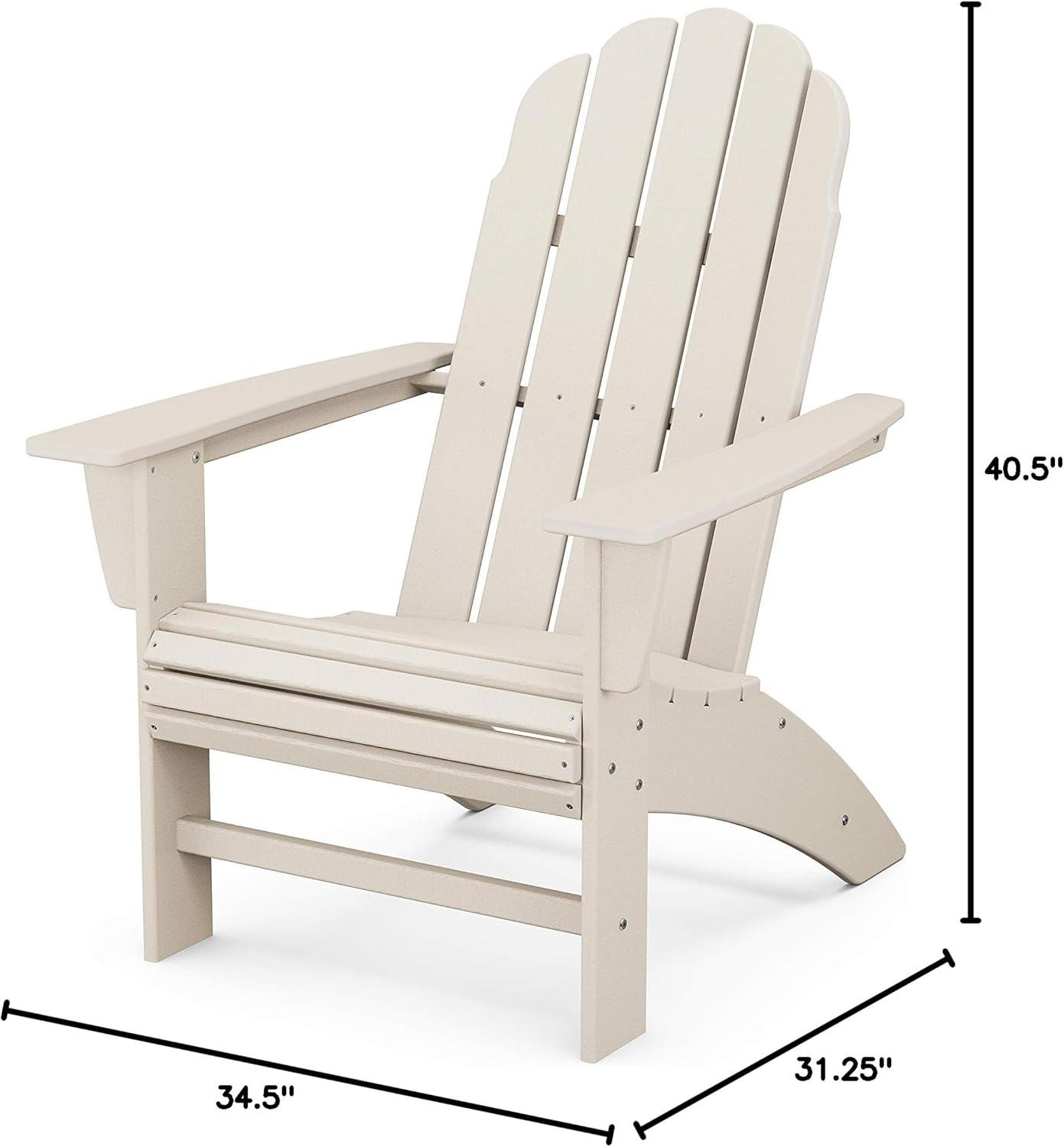 image:imagePOLYWOOD Vineyard Curveback Adirondack Chair in MahoganySand