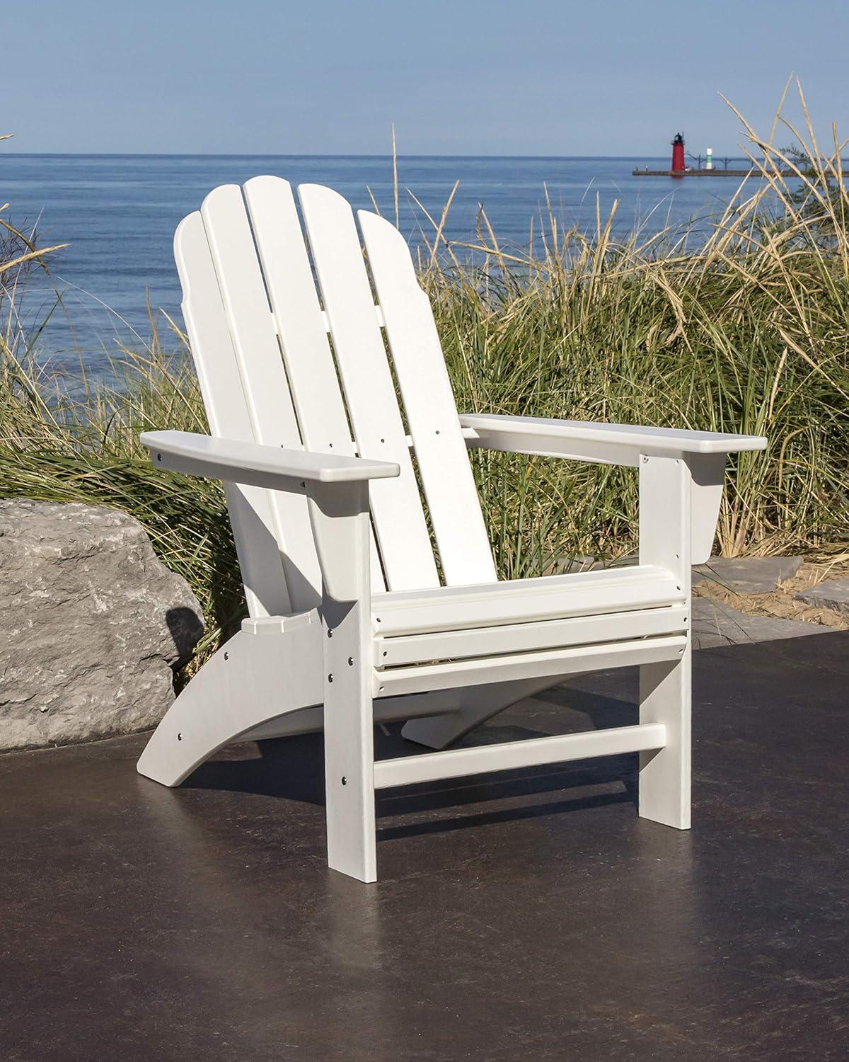 image:imagePOLYWOOD Vineyard Curveback Adirondack Chair in MahoganySlate Grey