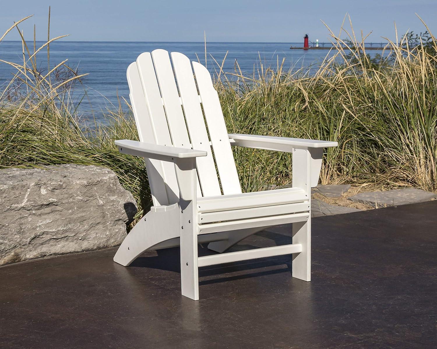 image:imagePOLYWOOD Vineyard Curveback Adirondack Chair in MahoganySunset Red