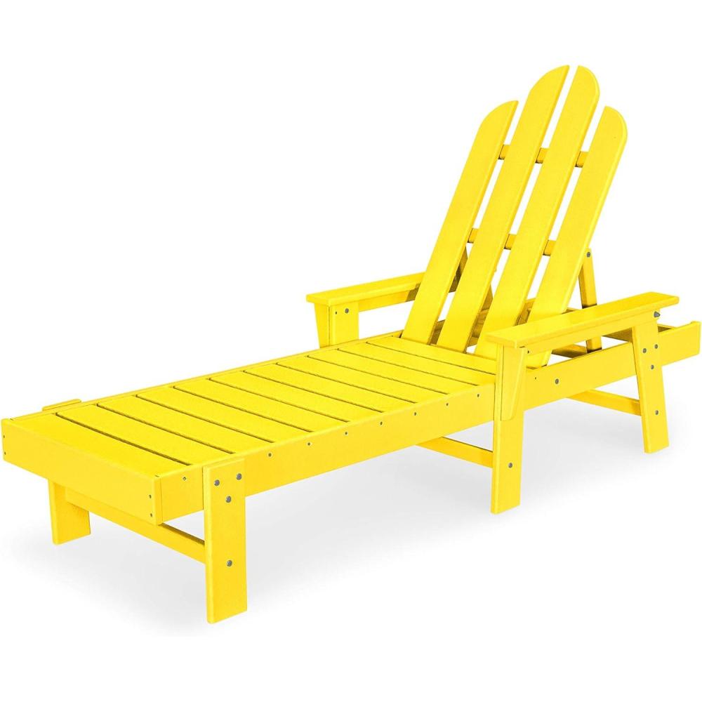 image:imagePOLYWOOD ECC76SR Long Island Chaise Sunset RedLemon