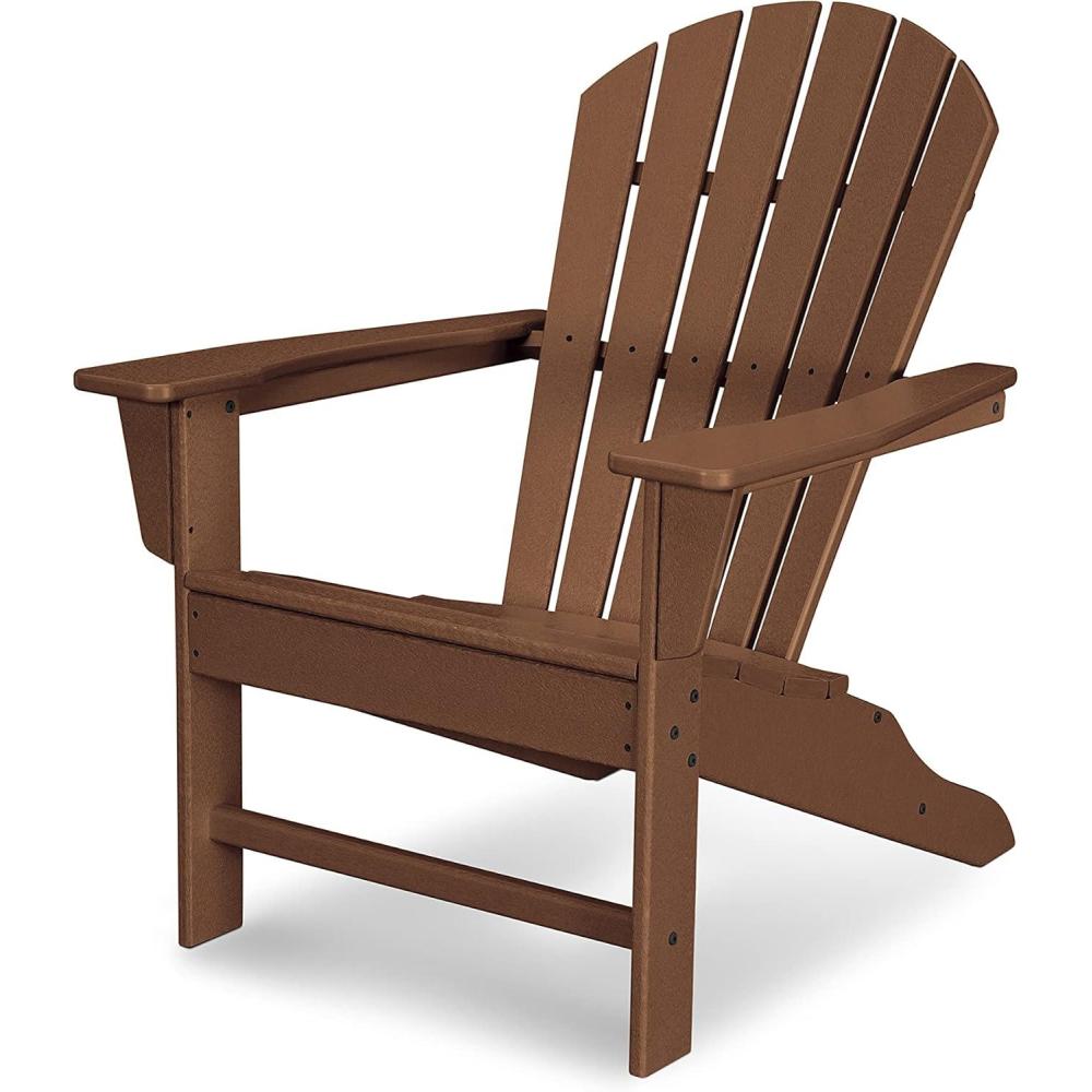 image:imagePOLYWOOD SBA15GY South Beach Adirondack ChairTeak