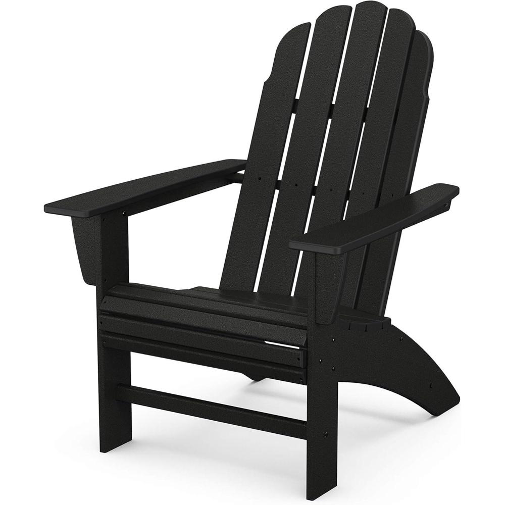 image:imagePOLYWOOD Vineyard Curveback Adirondack Chair in MahoganyBlack