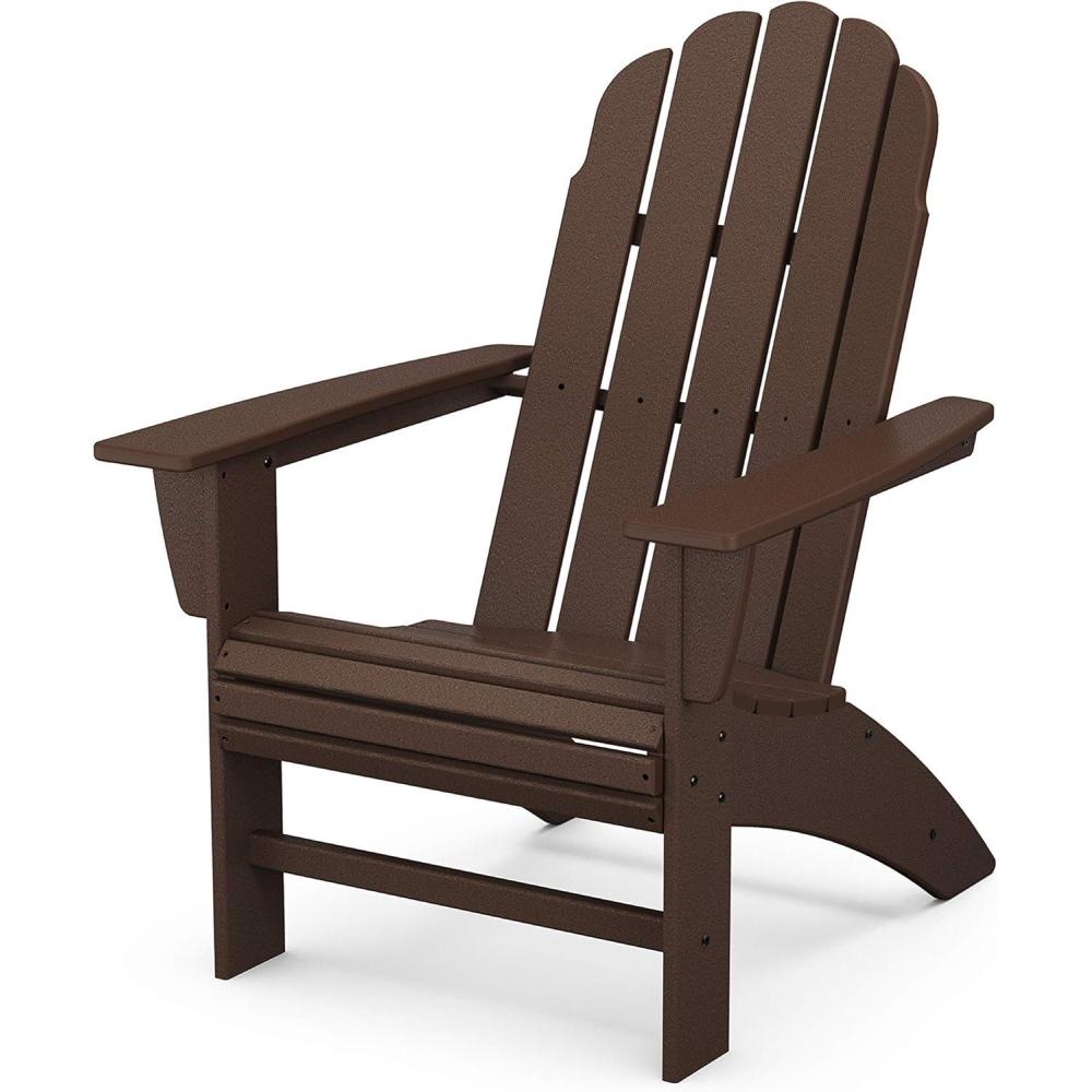 image:imagePOLYWOOD Vineyard Curveback Adirondack Chair in MahoganyMahogany