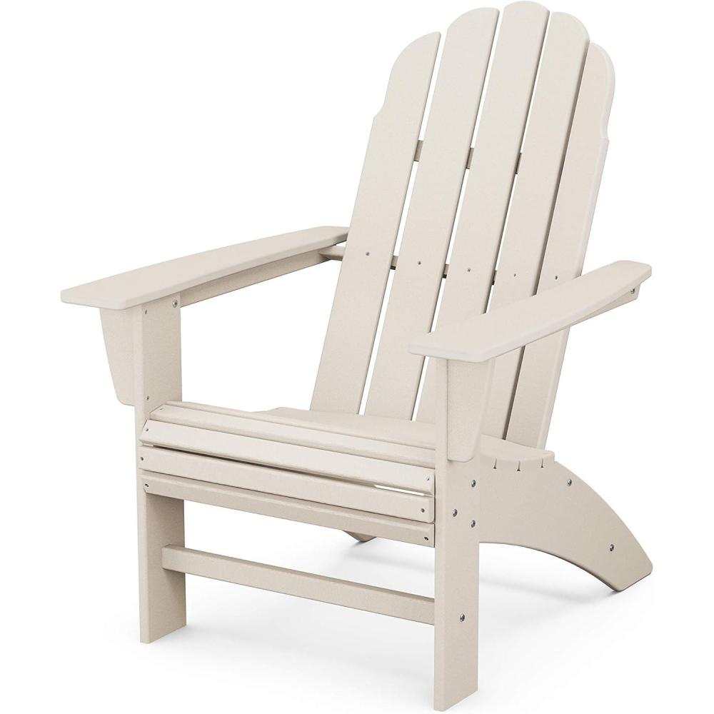 image:imagePOLYWOOD Vineyard Curveback Adirondack Chair in MahoganySand