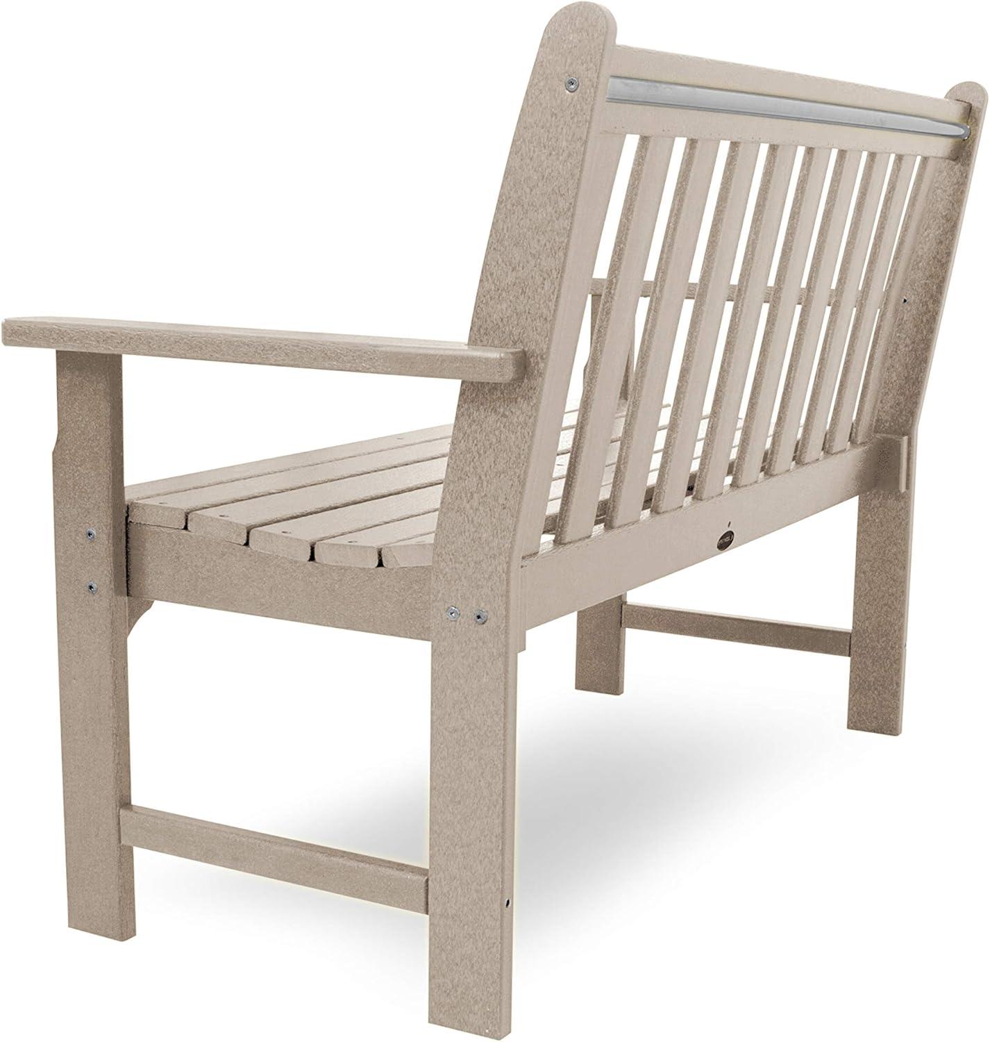 image:imagePOLYWOOD GNB48BL Vineyard 48 Bench BlackSand
