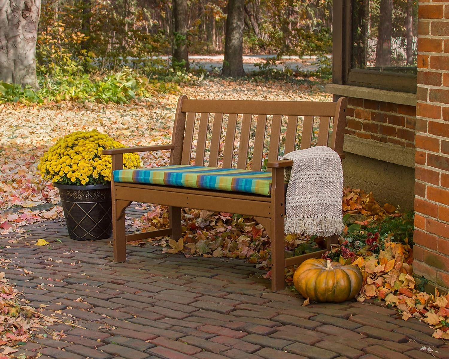 image:imagePOLYWOOD GNB48BL Vineyard 48 Bench BlackTeak