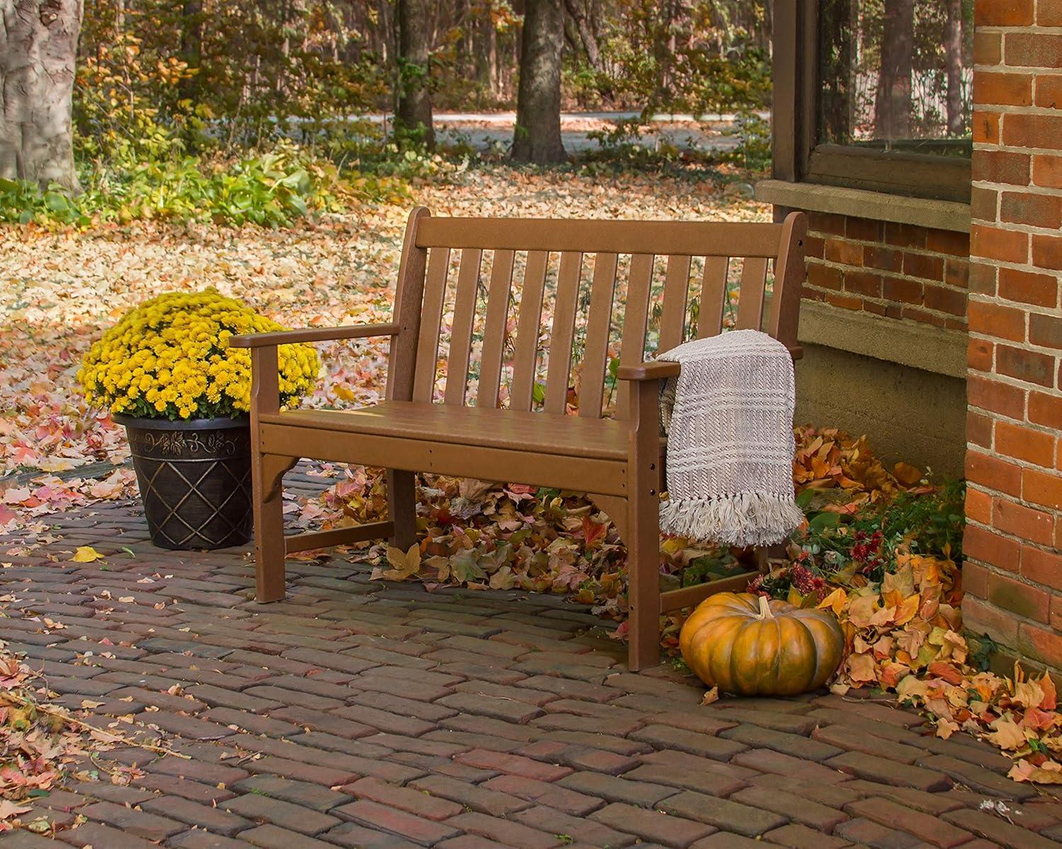 image:imagePOLYWOOD GNB48BL Vineyard 48 Bench BlackTeak