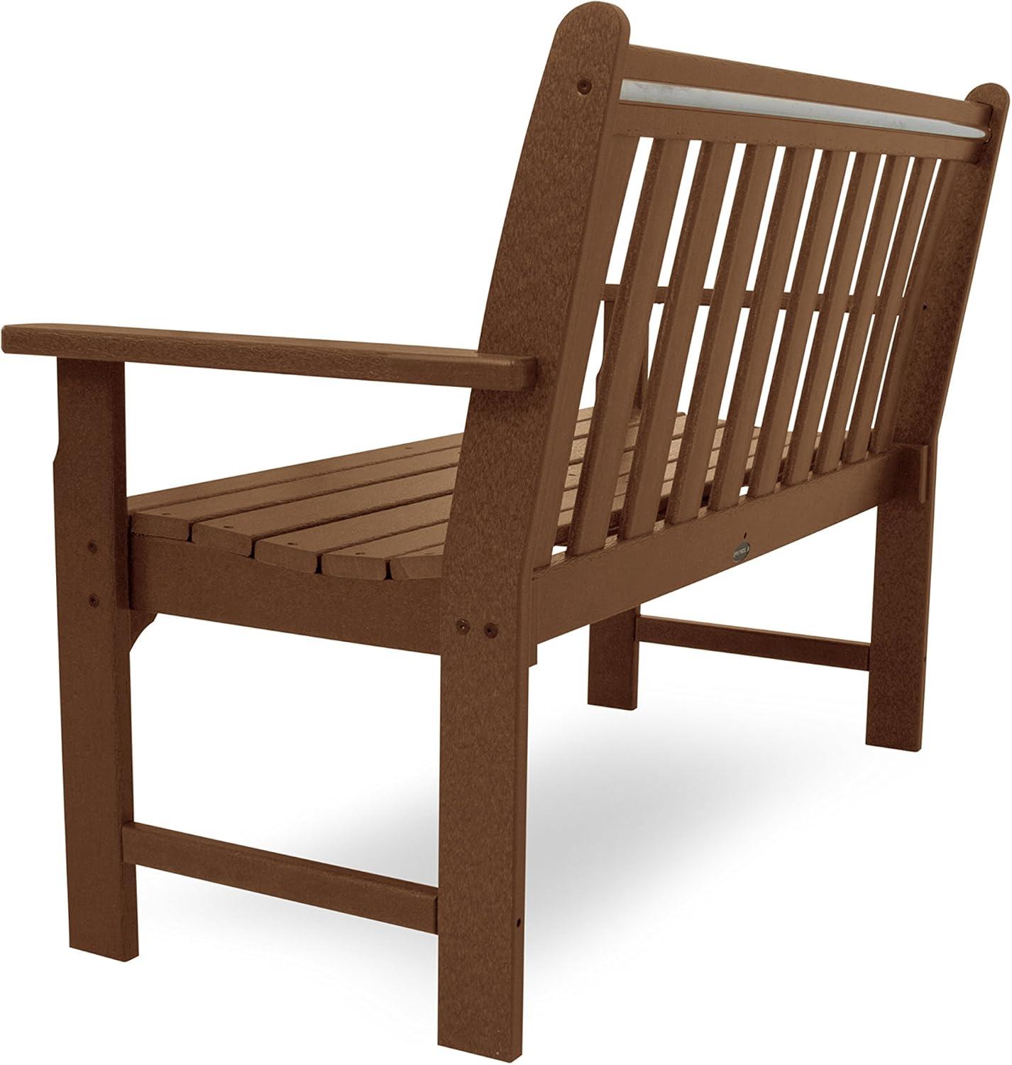 image:imagePOLYWOOD GNB48BL Vineyard 48 Bench BlackTeak