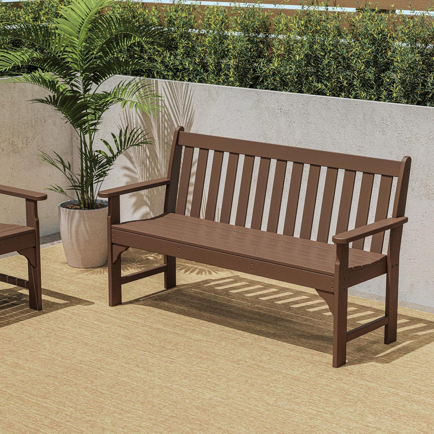image:imagePOLYWOOD GNS60WH Vineyard 60 Swing WhiteMahogany
