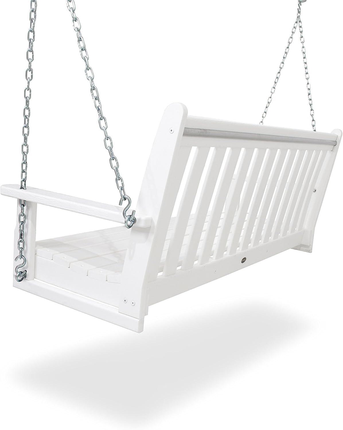 image:imagePOLYWOOD GNS60WH Vineyard 60 Swing WhiteWhite