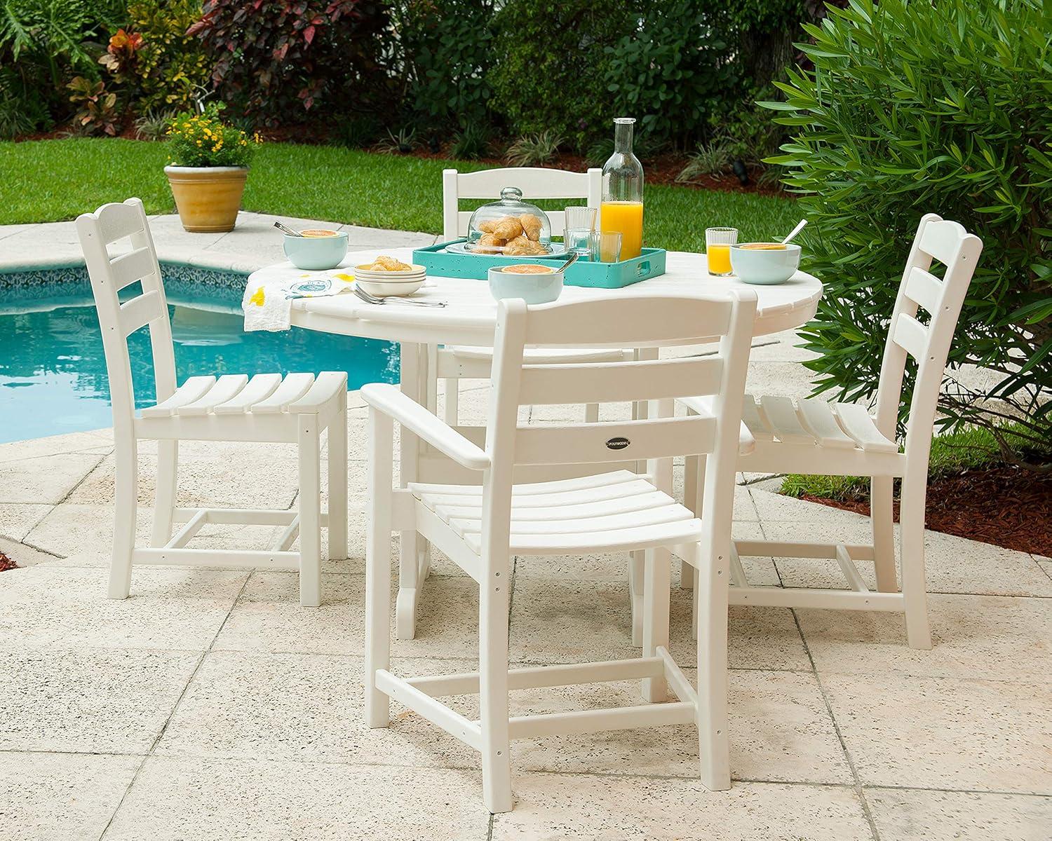 image:imagePOLYWOOD La Casa Caf Dining Set WhiteWhite