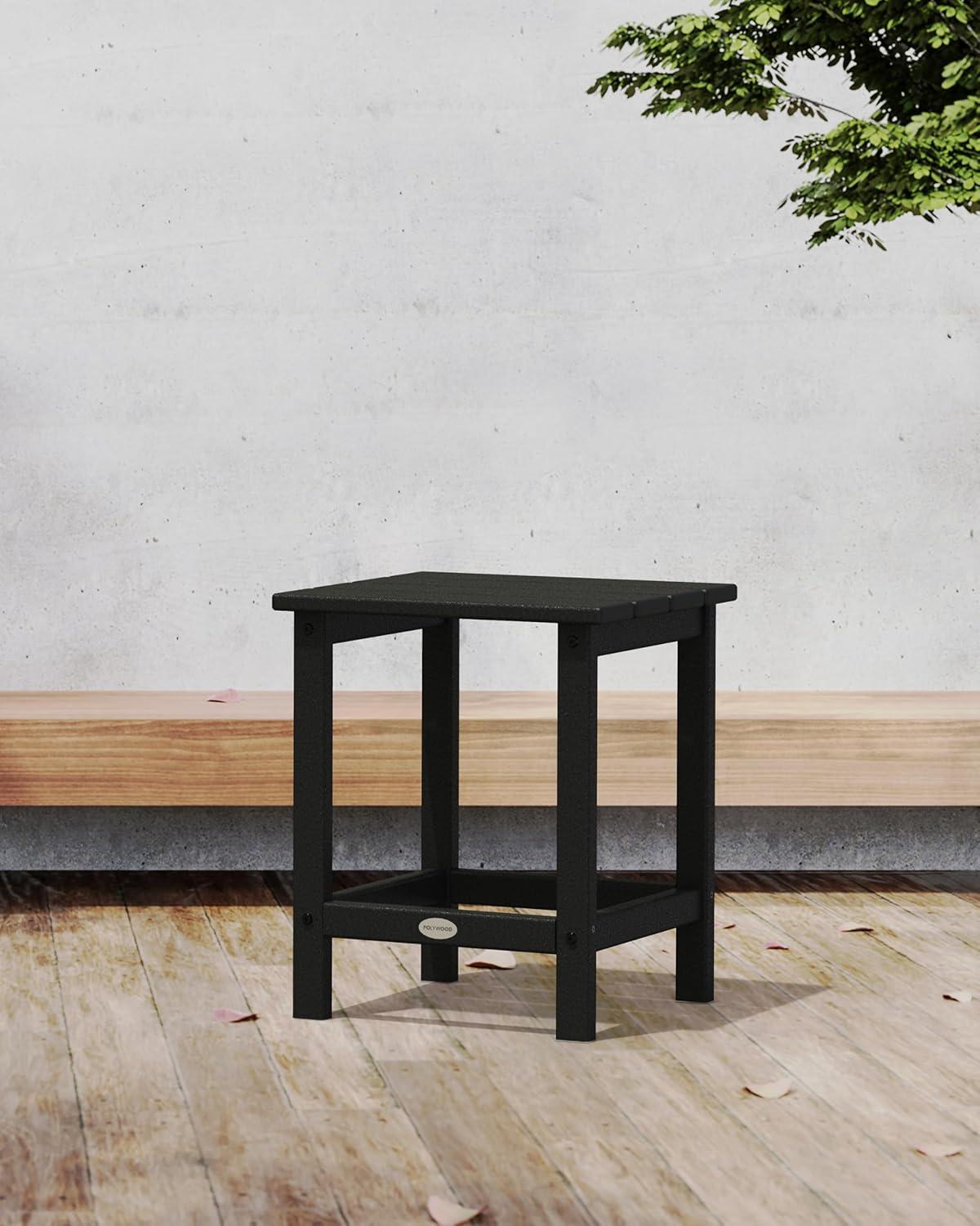 image:imagePOLYWOOD Long Island 18 Side Table WhiteBlack