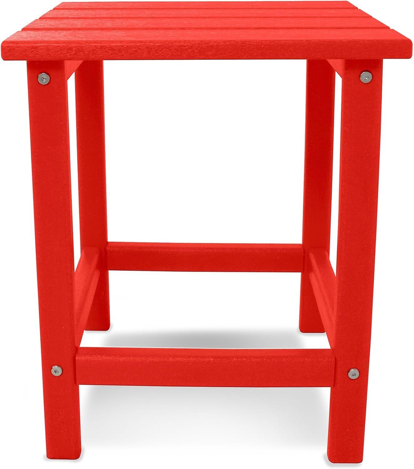 image:imagePOLYWOOD Long Island 18 Side Table WhiteSunset Red