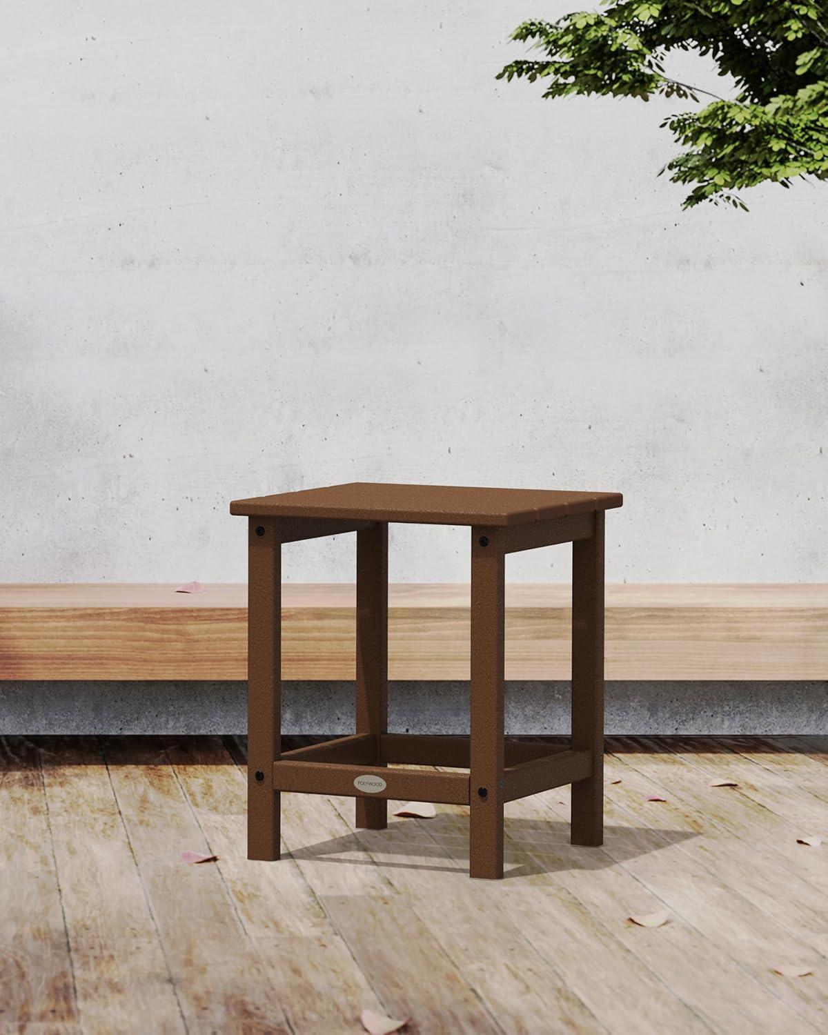 image:imagePOLYWOOD Long Island 18 Side Table WhiteTeak