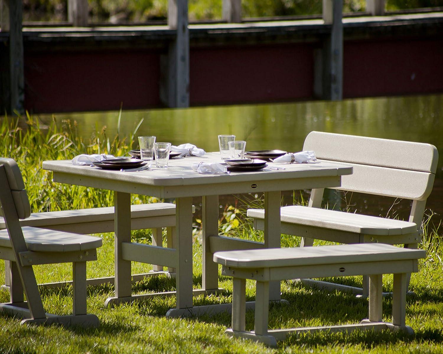 image:imagePOLYWOOD Park Dining Table Slate GreyGreen