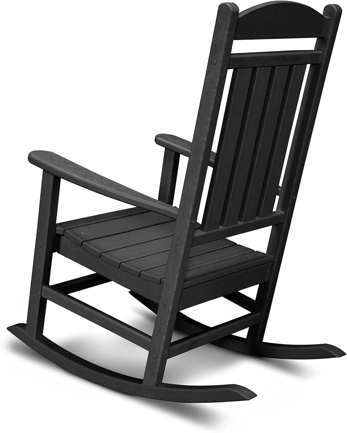 image:imagePOLYWOOD Presidential Rocking Chair in Slate GreyBlack