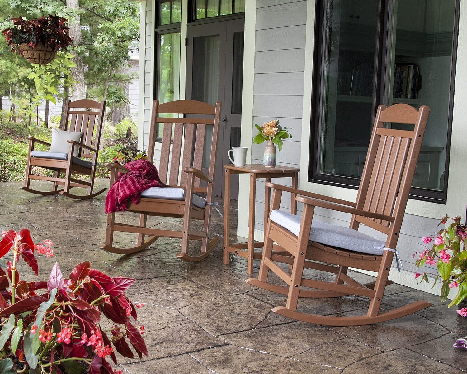 image:imagePOLYWOOD Presidential Rocking Chair in Slate Greybrown