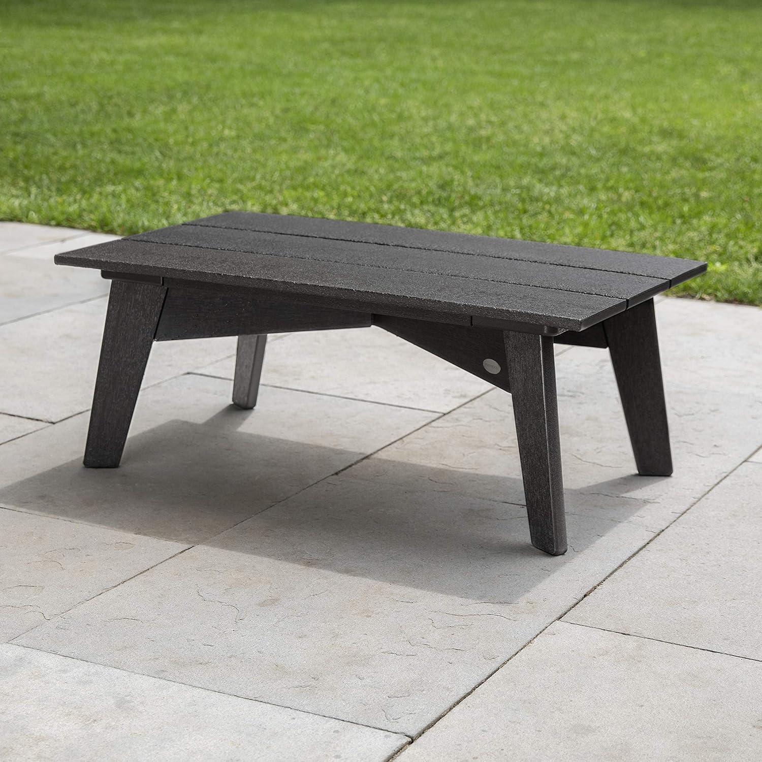 image:imagePOLYWOOD Riviera ConversationCoffee Table WhiteSlate Grey