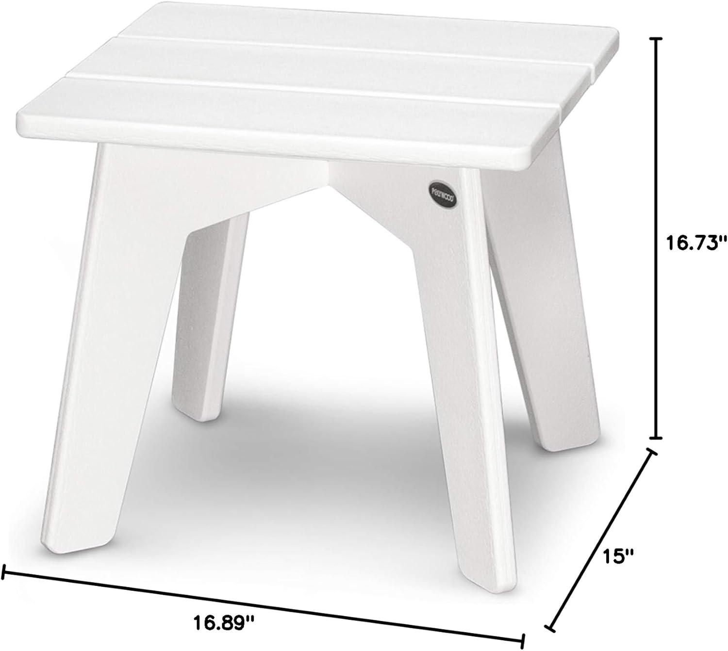 image:imagePOLYWOOD Riviera Side Table BlackWhite