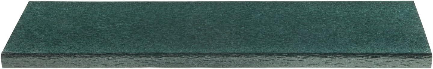 image:imagePOLYWOOD Round Side Table 18 Inch Outdoor End Table Recycled Plastic Patio Furniture Pool Deck Garden Hot Tub Accent Table NavyGreen