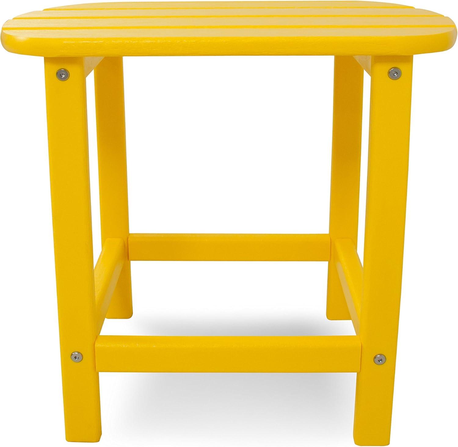 image:imagePOLYWOOD SBT18WH South Beach 18 Outdoor Side Table WhiteLemon