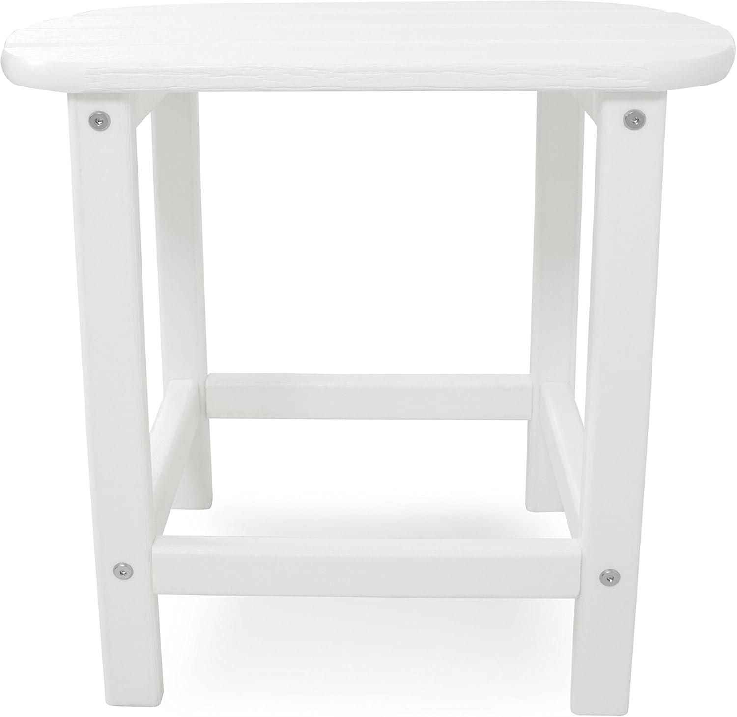 image:imagePOLYWOOD SBT18WH South Beach 18 Outdoor Side Table WhiteWhite