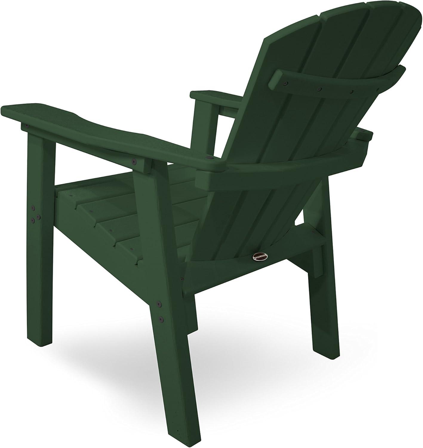 image:imagePOLYWOOD SHD19WH Seashell Casual Chair WhiteGreen