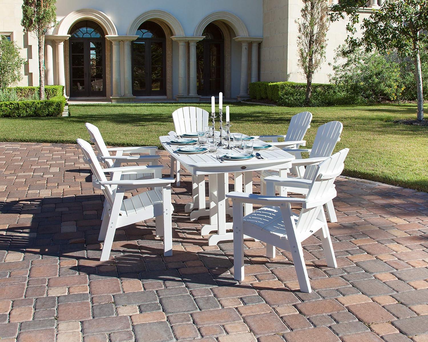 image:imagePOLYWOOD SHD19WH Seashell Casual Chair WhiteSand